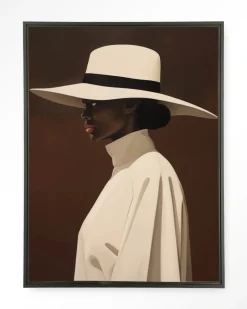 Best Urban Cotton Wandkleed Dolores in maat en frame naar keuze