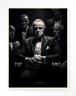 Online Urban Cotton Wandkleed Dons Legacy in maat en frame naar keuze