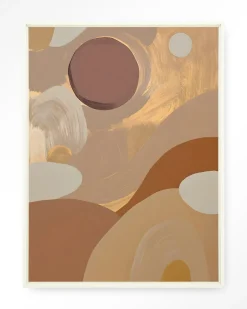 Sale Urban Cotton Wandkleed Dreamy Sunset in maat en frame naar keuze