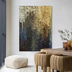 Online Urban Cotton Wandkleed Drops in maat en frame naar keuze