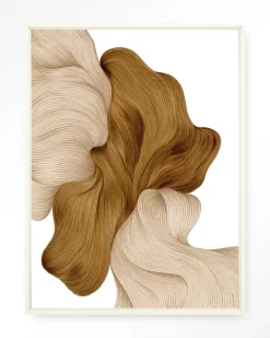 Sale Urban Cotton Wandkleed DWG-N in maat en frame naar keuze