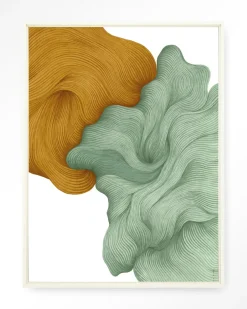 Online Urban Cotton Wandkleed DWG-T in maat en frame naar keuze