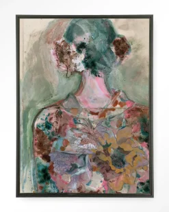 Sale Urban Cotton Wandkleed Eclectic in maat en frame naar keuze