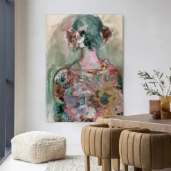 Sale Urban Cotton Wandkleed Eclectic in maat en frame naar keuze