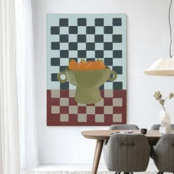 New Urban Cotton Wandkleed Eclectic Series 2 in maat en frame naar keuze