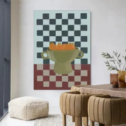 New Urban Cotton Wandkleed Eclectic Series 2 in maat en frame naar keuze