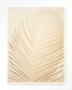 Sale Urban Cotton Wandkleed Feuille in maat en frame naar keuze