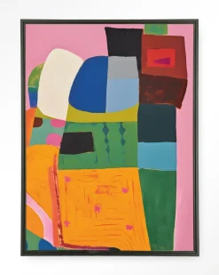 Discount Urban Cotton Wandkleed Fields Of Colour in maat en frame naar keuze