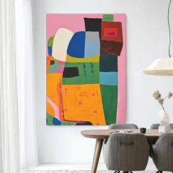 Discount Urban Cotton Wandkleed Fields Of Colour in maat en frame naar keuze