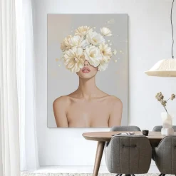 Outlet Urban Cotton Wandkleed Florine in maat en frame naar keuze