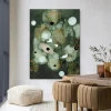 Discount Urban Cotton Wandkleed Forest Flower in maat en frame naar keuze