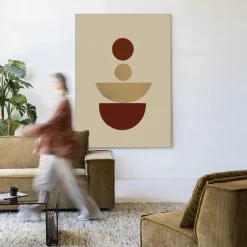 Hot Urban Cotton Wandkleed Forma 1 Lilac in maat en frame naar keuze