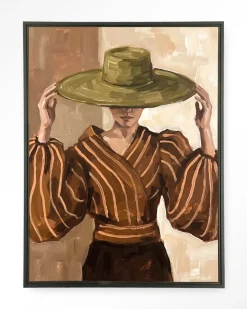 Hot Urban Cotton Wandkleed Francesca in maat en frame naar keuze