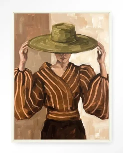 Hot Urban Cotton Wandkleed Francesca in maat en frame naar keuze