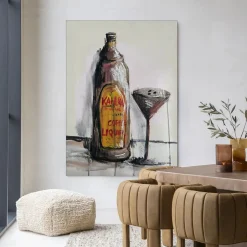 Outlet Urban Cotton Wandkleed Friday Night in maat en frame naar keuze