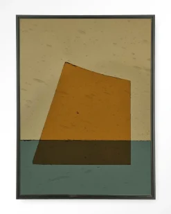 Best Urban Cotton Wandkleed Geen Beige in maat en frame naar keuze