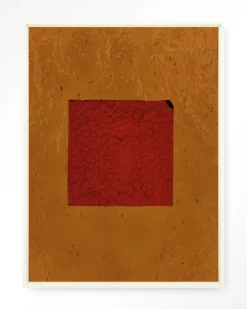 Urban Cotton Wandkleed Geen Rood in maat en frame naar keuze