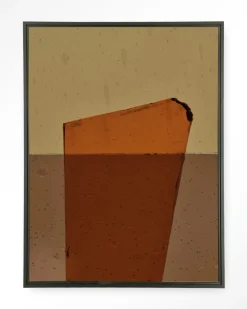 Discount Urban Cotton Wandkleed Geen Soort Van Oranje in maat en frame naar keuze