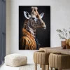 Clearance Urban Cotton Wandkleed Giraffe in maat en frame naar keuze