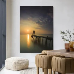 Urban Cotton Wandkleed Good Morning Cirebon in maat en frame naar keuze