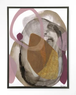 Clearance Urban Cotton Wandkleed Gravity in maat en frame naar keuze