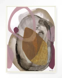 Clearance Urban Cotton Wandkleed Gravity in maat en frame naar keuze