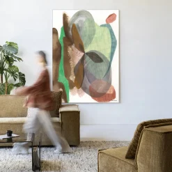 Hot Urban Cotton Wandkleed Grounding in maat en frame naar keuze