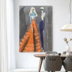 Sale Urban Cotton Wandkleed Gucci in maat en frame naar keuze