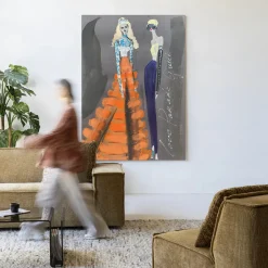 Sale Urban Cotton Wandkleed Gucci in maat en frame naar keuze