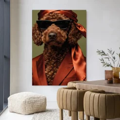 Online Urban Cotton Wandkleed Guus in maat en frame naar keuze