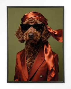 Online Urban Cotton Wandkleed Guus in maat en frame naar keuze