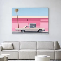 Online Urban Cotton Wandkleed Hammer in maat en frame naar keuze