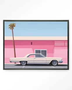 Online Urban Cotton Wandkleed Hammer in maat en frame naar keuze