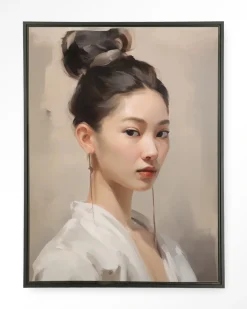 Outlet Urban Cotton Wandkleed Haruto in maat en frame naar keuze