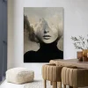 Hot Urban Cotton Wandkleed Head In The Sky in maat en frame naar keuze