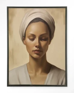 Hot Urban Cotton Wandkleed Healing in maat en frame naar keuze