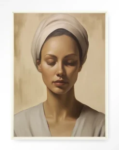 Hot Urban Cotton Wandkleed Healing in maat en frame naar keuze