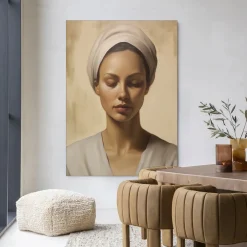 Hot Urban Cotton Wandkleed Healing in maat en frame naar keuze