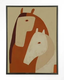 Best Urban Cotton Wandkleed Held By Her in maat en frame naar keuze