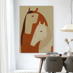 Best Urban Cotton Wandkleed Held By Her in maat en frame naar keuze