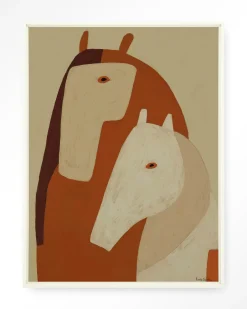 Best Urban Cotton Wandkleed Held By Her in maat en frame naar keuze