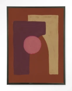 Outlet Urban Cotton Wandkleed Herbal in maat en frame naar keuze