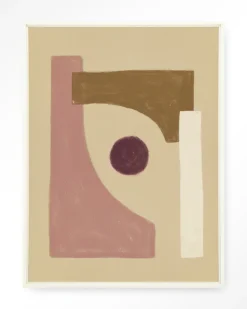 Clearance Urban Cotton Wandkleed Herbs in maat en frame naar keuze