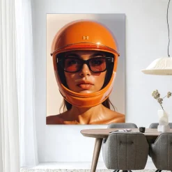 Outlet Urban Cotton Wandkleed Hermes Helmet in maat en frame naar keuze