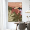 Discount Urban Cotton Wandkleed Horse Sunset in maat en frame naar keuze
