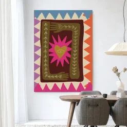 New Urban Cotton Wandkleed Hug in maat en frame naar keuze