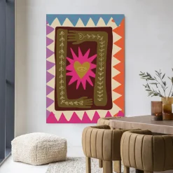 New Urban Cotton Wandkleed Hug in maat en frame naar keuze