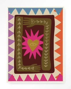 New Urban Cotton Wandkleed Hug in maat en frame naar keuze