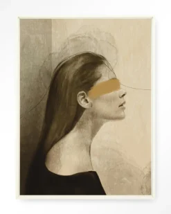 Best Urban Cotton Wandkleed In Her Mind in maat en frame naar keuze