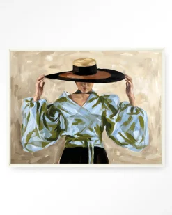 Sale Urban Cotton Wandkleed Isabella in maat en frame naar keuze